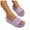Light Purple, variant on Platform Slip on Sandals for Women 2025 Summer Beach Casual Open Toe Home House Slides Indoor Outdoor