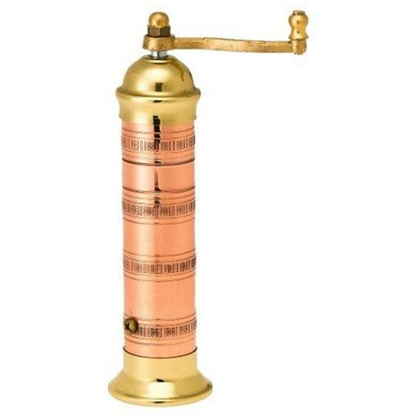 Pepper Mill Imports 412 Atlas 7 Inch Copper And Brass Pepper Mill