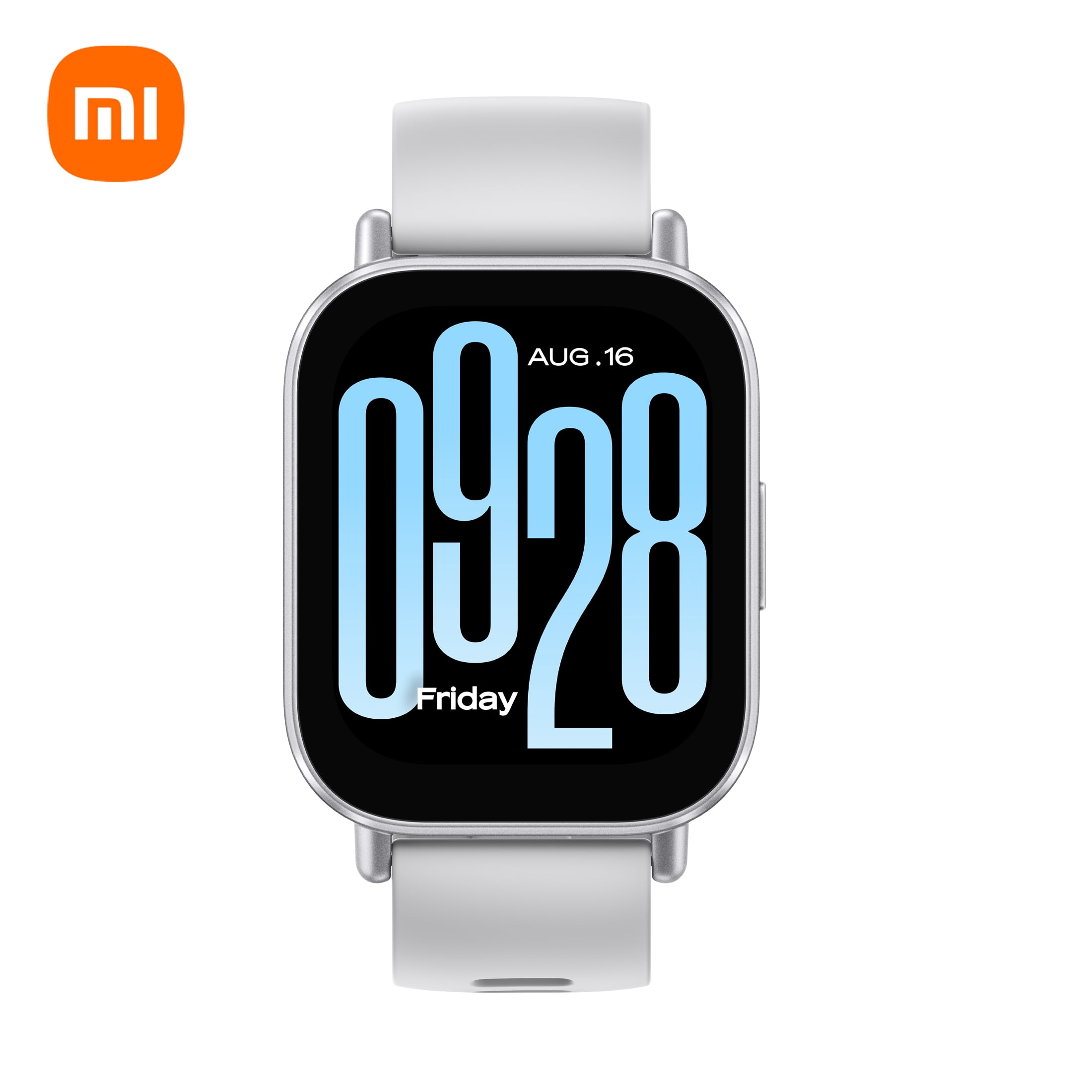 Redmi Watch 5 Active Midnight Silver - 18-Day Battery Life, 2-Inch Display, 140+ Workout Modes, 5ATM Waterproof, Bluetooth Calling, Alexa Built-In