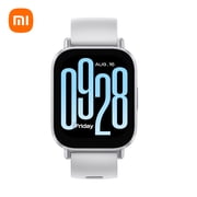 Redmi Watch 5 Active Midnight Silver - 18-Day Battery Life, 2-Inch Display, 140+ Workout Modes, 5ATM Waterproof, Bluetooth Calling, Alexa Built-In