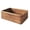 Large, variant on Rattan Storage Basket, Hand Woven Organizer, Wicker Serving Basket, Rectangular Fruit Container, Decorative Basket for Kitchen Living Room Bedroom Storage, Honey Brown 1 Piece,Large