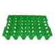 thumbnail image 5 of 5 bandejas de plástico para huevos de 30 celdas, para almacenamiento, transporte, suministros para el hogar y la granja, color verde, 5 of 15