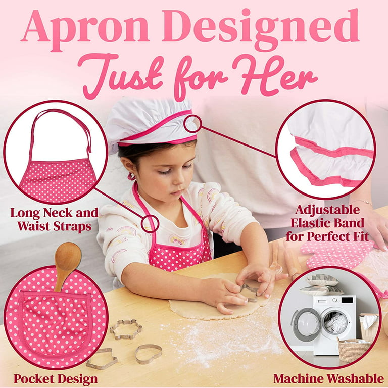 Baketivity DIY Birthday Cake Decorating Set for Girls and Boys. Box  Includes All Pre-Measured Ingredients, Birthday Candles, Chef Hat and  Apron.