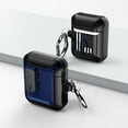 thumbnail image 1 of Duo Shield Secure Lock Designed For Apple AirPods Generation 1 & 2 With Hook, Blue/Black, 1 of 7