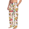 thumbnail image 6 of Naloa Autumn Harvest Truck Pajama Pants Men, PJ Bottoms, Sleep & Lounge Pants-Medium, 6 of 6