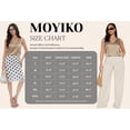 thumbnail image 7 of MOYIKO Tank Tops for Women Silk Satin V Neck Trendy Sleeveless Tops Dressy Casual Flowy Summer Shirts Loose Fit, 7 of 7