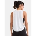 thumbnail image 3 of Athletic Works Women's Seamless Side Twist Tank Top, Sizes XS-XXXL, 3 of 5