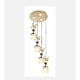 thumbnail image 2 of Lampara Colgante Isla 4 Luces Iluminación Luz Vic Innovador, 2 of 2