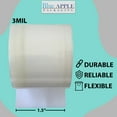 thumbnail image 2 of 3Mil Clear Poly Tubing Plastic Roll Bags LDPE - 1.5"x1450ft - Heat Sealable, 2 of 7