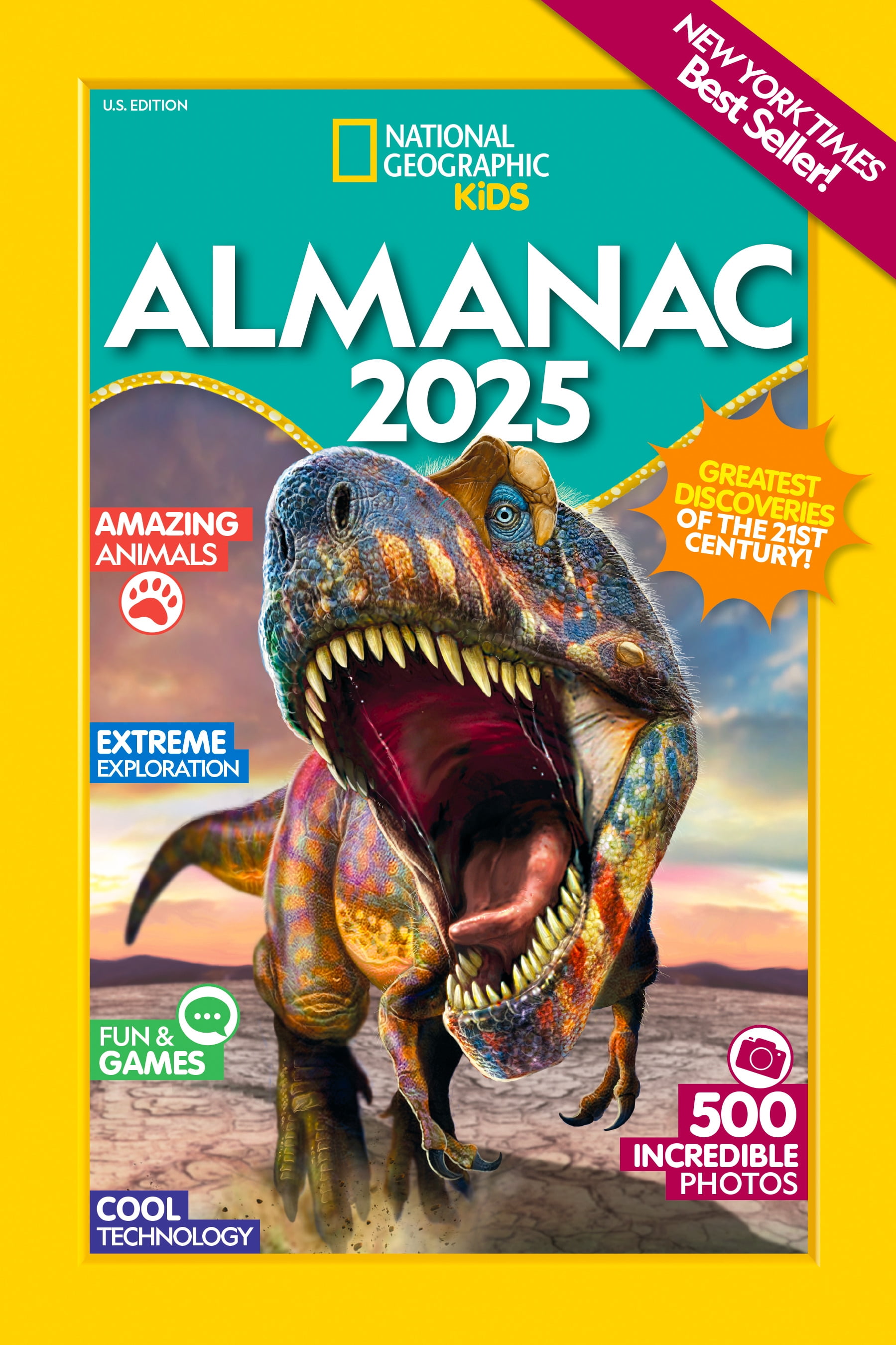 National Geographic Kids Almanac 2026 Paperback Bringing Facts