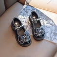 thumbnail image 5 of URMAGIC Girl's Mary Jane School Uniform Shoes Bow Strap Dress Uniform Flats (Toddler/Little Girl/Big Girl) 2-9 Years, 5 of 7