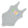 thumbnail image 3 of Care Bears Women's Bodysuit, Cheer Friend Racer Back Tank Top Bodysuit Heather - S, 3 of 6