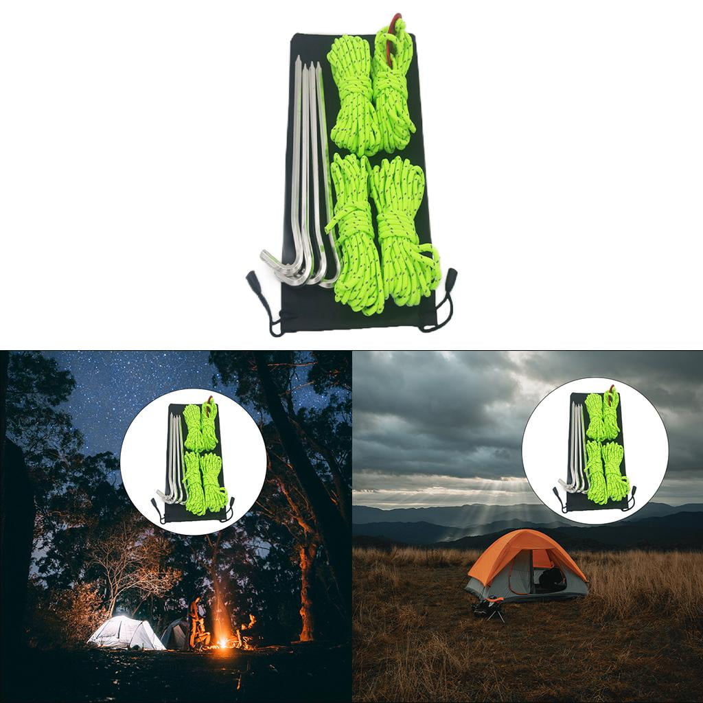 Corde Camping Corde Tente Réfléchissante OKBY - 50m Polyester - Pour Camping, Auvent, Guyline - Paracord Extérieur Corde Crossfit