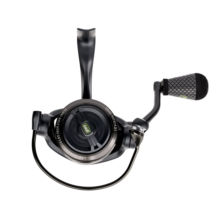 Lew's Mach 2, Size 300, Spinning Reel, Black/Green - Walmart.com
