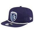 thumbnail image 3 of Men's New Era Navy Sporting Kansas City The Golfer Kickoff Collection Adjustable Hat, 3 of 5