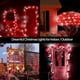 thumbnail image 4 of Fairy Lights EXF rojo y blanco, 16 m, 50 LED, funciona con pilas, 4 of 6