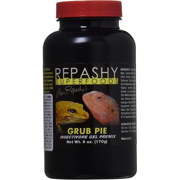Repashy Grub Pie Insectivore Diet Gel Premezcla (Reptil) 6 O Repashy Repashy