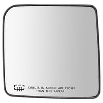 TRQ Heated Mirror Glass w Backing Plate RH Right for Jeep Wrangler MGA08551 Fits select: 2011,2015-2018 JEEP WRANGLER UNLIMITED