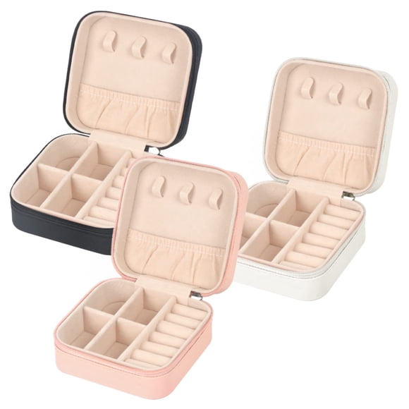 Joyero MFXIP Travel Small PU de piel sintética para joyería