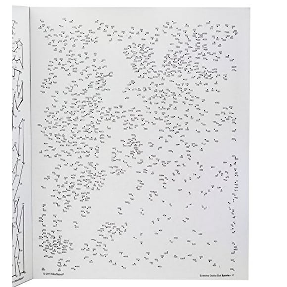 MindWare Extreme Dot to Dot Coloring: Sports