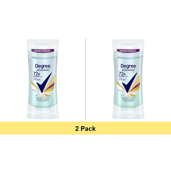 Degree Women Antiperspirant Deodorant Stick Sexy Intrigue - 2 Pack