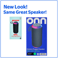 thumbnail image 3 of onn Medium Rugged Speaker with Bluetooth Wireless Technology and LED Lighting, Gray, 3 of 9