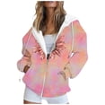 thumbnail image 2 of EIMELI Sweat à Capuche Décontracté à Manches Longues pour Femmes avec Poche Blanc TTG, 2 of 6