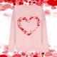 thumbnail image 3 of Gibobby Sudadera con forro polar Mujer Sudadera del día de San Valentín Camisas de corazón de amor para mujer de San Valentín Tops de manga larga (5)(Rosa, L), 3 of 5