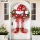 thumbnail image 3 of Yunuuuoa Christmas Background Cloth Polyester Holiday Party Decor Indoor Outdoor Waterproof Large Decorative Fabric for Xmas Celebration Festive Event Backdrop Photography Props Reusable Durable, 3 of 6