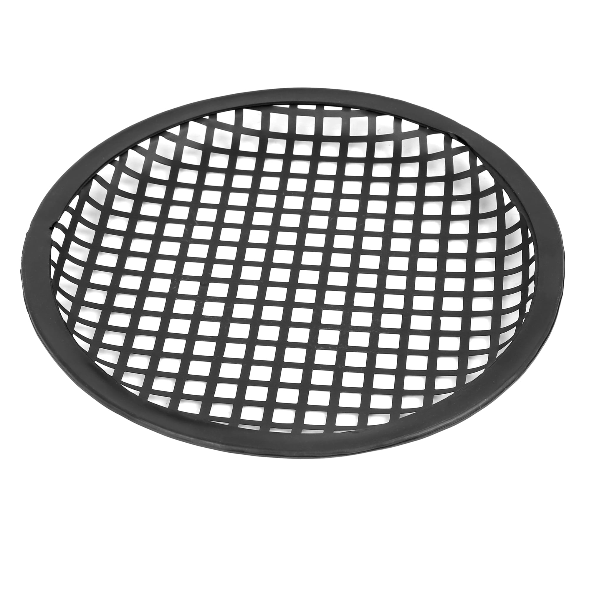 Unique Bargains 2pcs 8 In Car Audio Speaker Cover Metal Mesh Subwoofer Grill Horn Guard