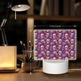 thumbnail image 6 of Kdxio Skull rose blue flower Rectangular Acrylic Night Light Acrylic Sleep Night Light Friend Gifts for Birthday Gifts for Women Teens Boys Girls, 6 of 9