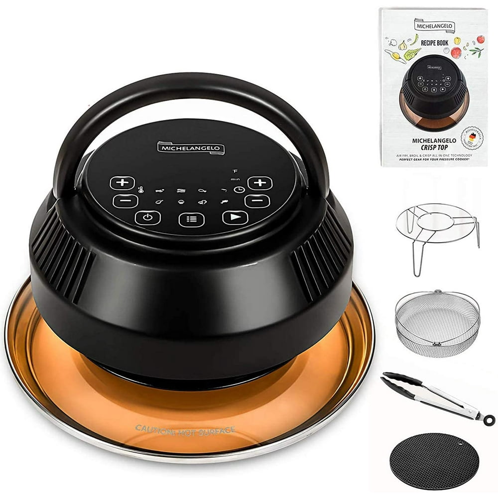 MICHELANGELO Air Fryer Lid for Pressure Cooker 6 Quart & 8 Quart, 8 In