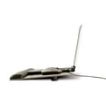 thumbnail image 4 of 3m/commercial Tape Div. Antimicrobial Gel Mouse Pad/keyboard Wrist Rest Platform, Black/silver, 4 of 5