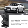 thumbnail image 3 of Power Window Switches,   Window Switch ABS Material Power Window Switch Drivers Side Electric Window Control Switch Button  For Window Switch For Car, 3 of 8