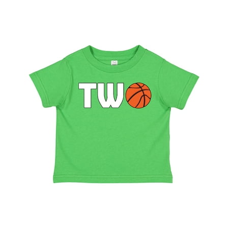 

Inktastic Basketball Second Birthday Gift Toddler Boy or Toddler Girl T-Shirt