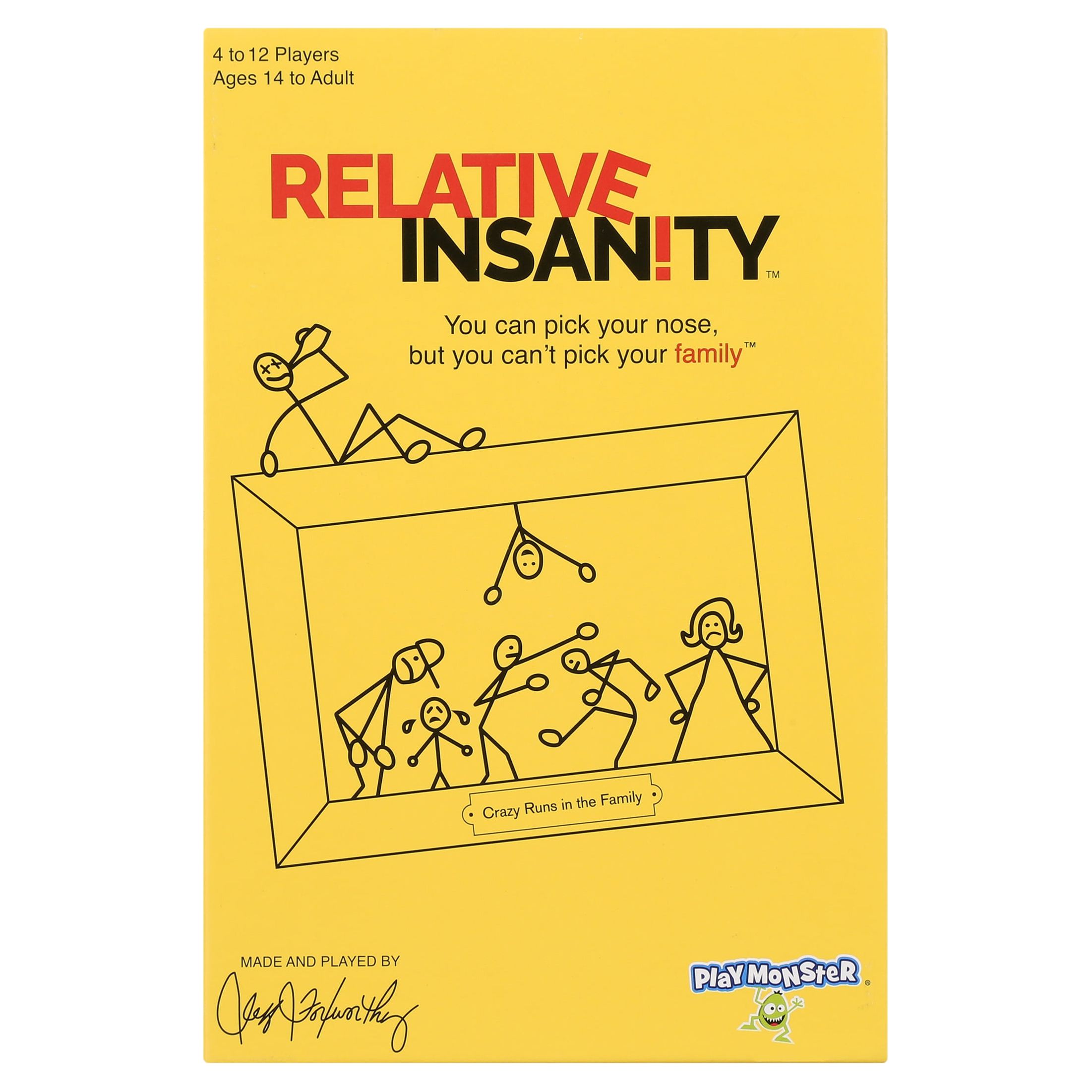Relative Insanity Board Game