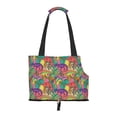 thumbnail image 2 of Xecao Colorful Dinosaur for Cat Carrier Small Dog Handbag: The Ideal Travel Companion for Your Pet, 2 of 8