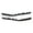 Dark Gray, variant on For Lexus RX350/RX450h 2016 2017 2018 Bumper Trim Driver Side | Front | CAPA Certified | Molding | Primed | Guard Cover | Replacement For LX1046102, LX1046102C | 524380E010