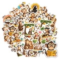 thumbnail image 5 of 35pcs Funny Animal Stickers Cartoon Stationery Stickers Monkey Kids Stickers for Laptops Phones Suitcases, 5 of 9