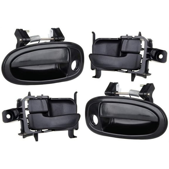 CCIYU Door Handles fit for 1995-1999 for Toyota Avalon Exterior Interior Front Driver Passenger Side(4pcs)