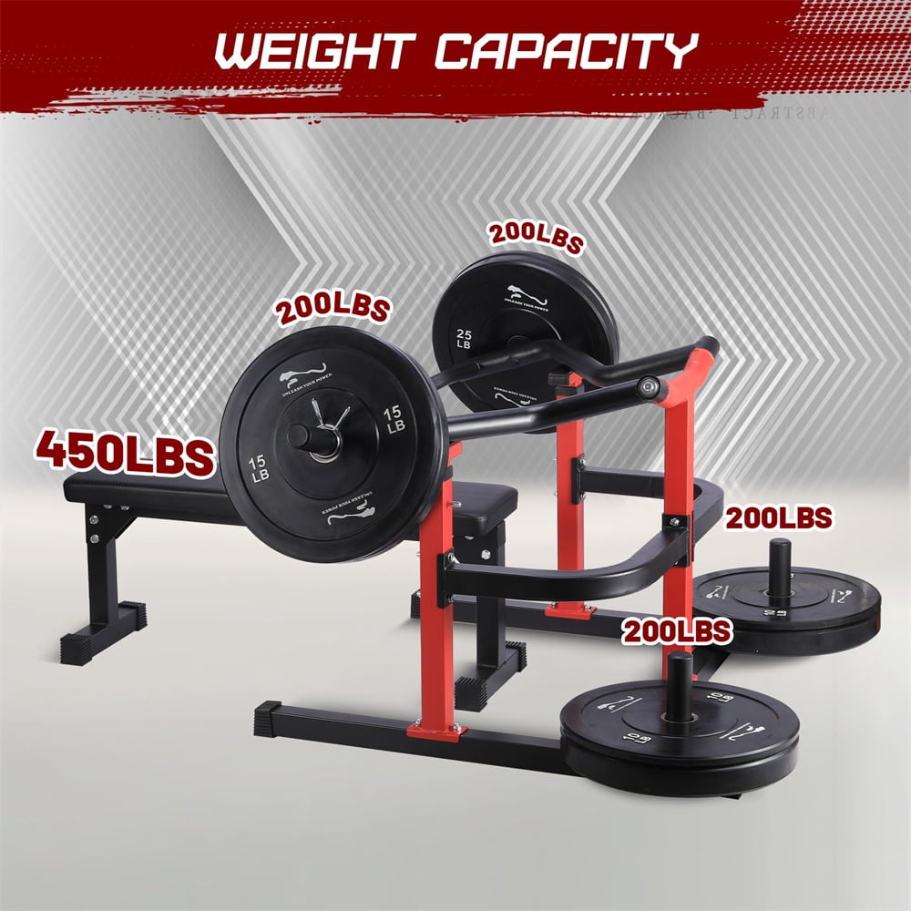 Chest Press Machine with Independent Converging Arms, 1050LBS Bench Press Machine with Independent Flat Bench, Heavy Duty Bench Press Rack for Home Gym, Adjustable Chest Workout Equipment