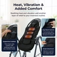 N Version Table Teeter EP-560 Ltd Inversion Table with Heat and Vibration Cushion ...