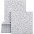thumbnail image 2 of Latrodar 30x30x0.9cm Sound Insulation Board With Self-adhesive Hook High-density Insulation Board Recording Home Office Sound Absorption Board Home Needs Gray Polyester up to 50% Off, 2 of 7
