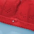 thumbnail image 4 of LOVZFMLL Bras for Women Woman's Lace Thin Style Ventilate Large Size Bra Without Steel Rim Red 38/85CD, 4 of 5