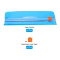 thumbnail image 3 of Unique Bargains 12 Inch Paper Cutter, A4 Size Portable Paper Trimmer Slicers Scrapbooking Tool, Blue, 3 of 7