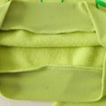 thumbnail image 6 of Gubotare Toddler Girls Knit Set Girls' Top & Pants Set Straight Leg Pants 3D Floral Long Sleeve Crew Neck Casual Home & Outdoor Wear 4T 5T (Green,4-5 Years), 6 of 9