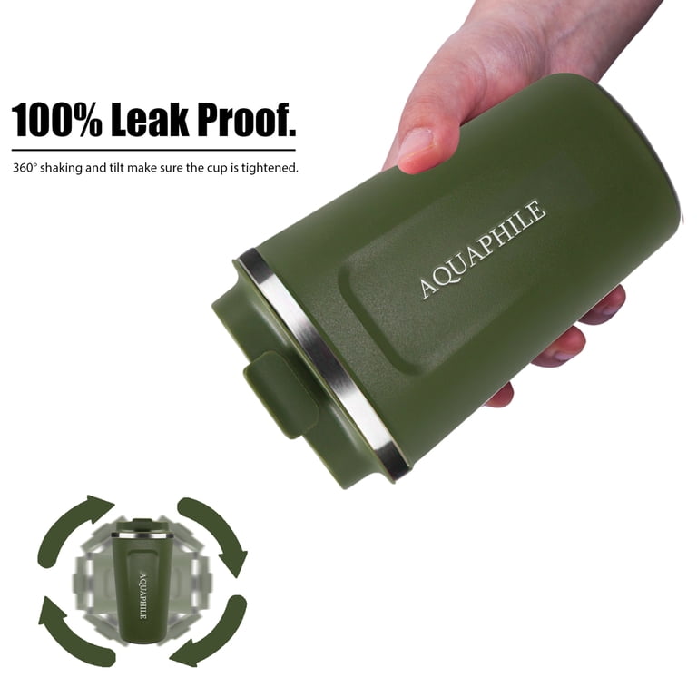 Leak-Proof Vacuum Insulated Coffee Travel Mug, 17oz photo 5