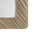 thumbnail image 5 of MHKBD Eco Modern Collection Soft Touch Minimalist 4-Piece Bed Sheets, Beige Striped, Woven, 5 of 8