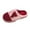 Wine, variant on OJinShaWanO Dearfoam Slippers Women Memory Foam Clog Household Fall and Winter Non Home Indoor Warm Furcotton Slippers Men and Women with Models