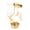 B, variant on Yammee Rotary Candle Holder Metal Spinning Tea Lights Romantic Candlestick Ornaments